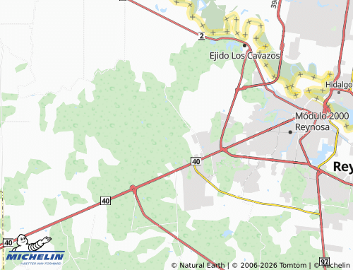 Mapa MICHELIN Colinas de Loma Real - ViaMichelin