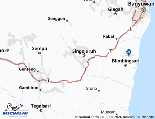 MICHELIN Gumirih map - ViaMichelin