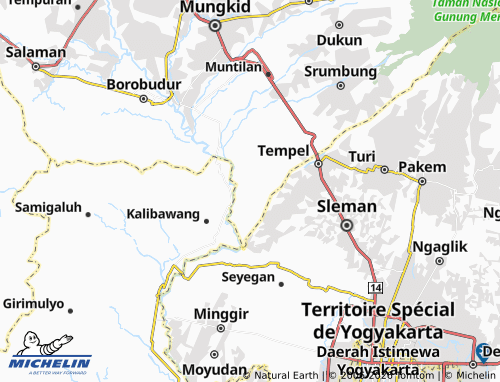 MICHELIN Karangtalun map - ViaMichelin