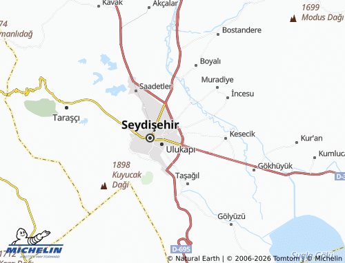 Mappa MICHELIN Karakavak - ViaMichelin