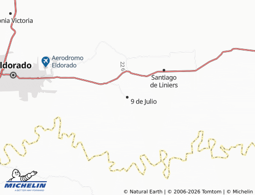 MICHELIN 9 de Julio map - ViaMichelin
