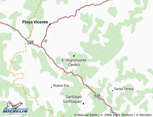 Mapa MICHELIN Carmelita - ViaMichelin