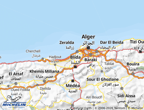 Mappa MICHELIN Foukah - ViaMichelin