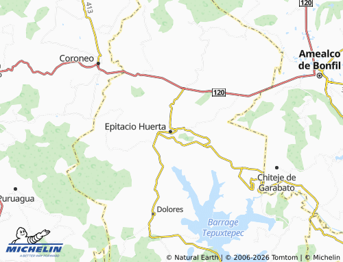Mapa MICHELIN Centro - ViaMichelin