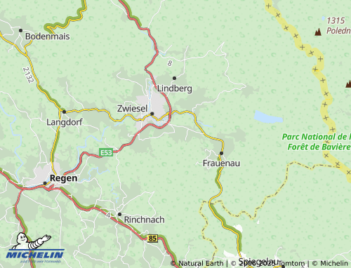 MICHELIN-Landkarte Griesbach - ViaMichelin