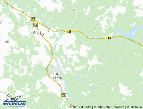 MICHELIN-Landkarte Looküla - ViaMichelin