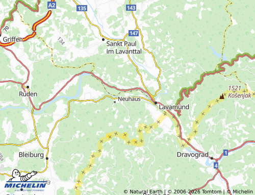 MICHELIN Oberpudlach map - ViaMichelin
