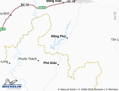 Mapa MICHELIN Tân Lập - ViaMichelin