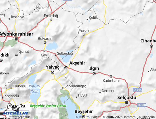 MICHELIN Tuzlukçu map - ViaMichelin