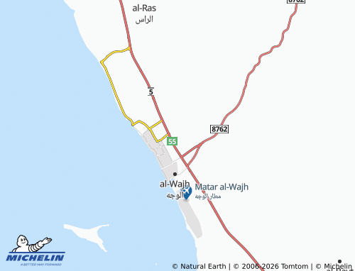 Mapa MICHELIN al-Wuroud - ViaMichelin