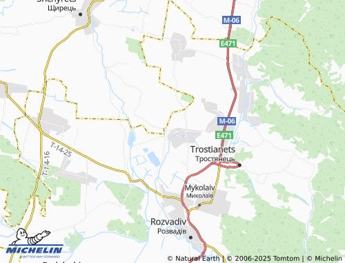 MICHELIN Demnia map - ViaMichelin