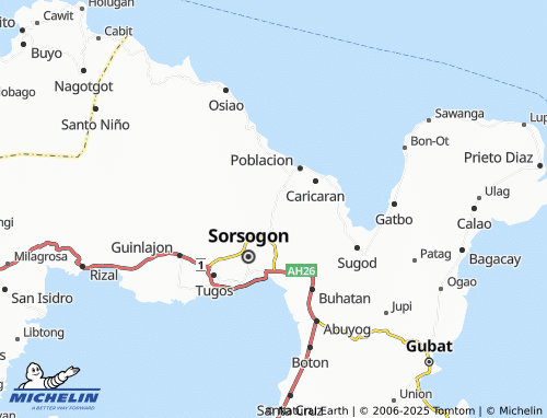 MICHELIN San Roque map - ViaMichelin
