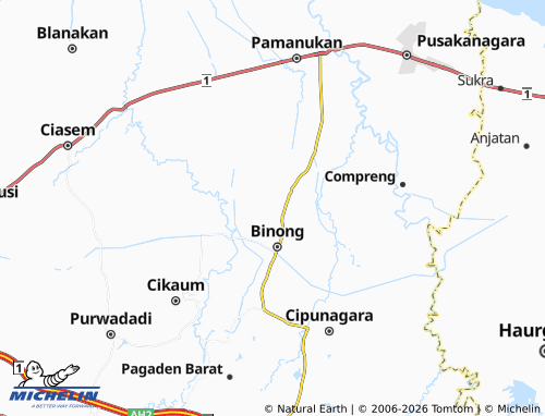 Mapa MICHELIN Kediri - ViaMichelin