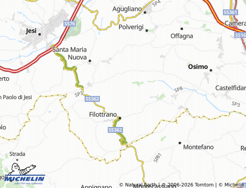 Mappa MICHELIN Marinuccia - ViaMichelin