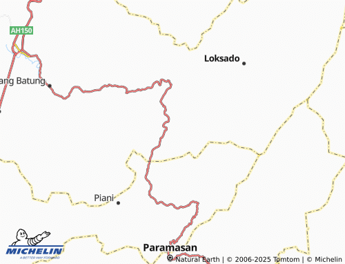 MICHELIN Malinau map - ViaMichelin