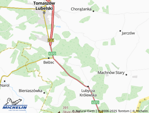 MICHELIN Żyłka map - ViaMichelin