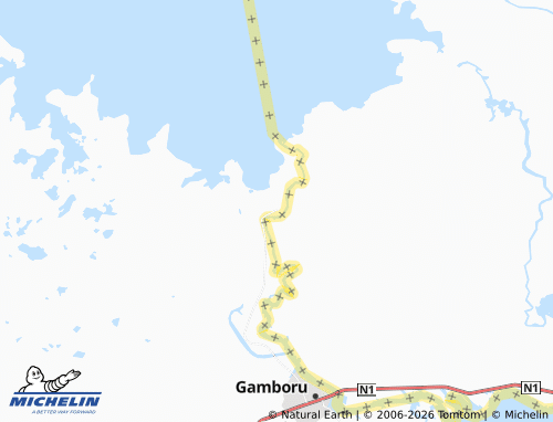 MICHELIN Wulgo-Momaduru map - ViaMichelin