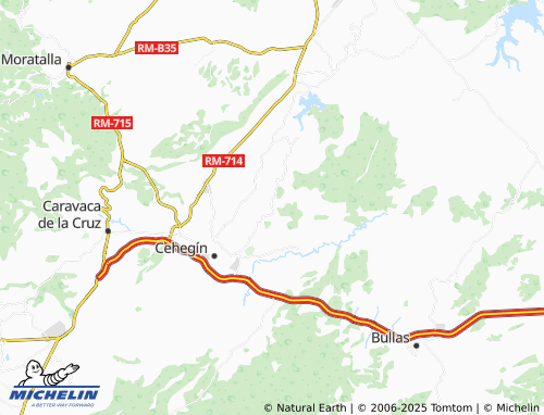 MICHELIN Cañada de Canara map - ViaMichelin