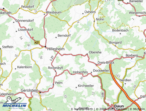MICHELIN-Landkarte Zilsdorf - ViaMichelin
