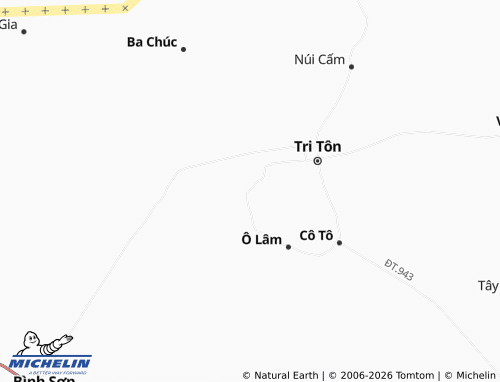 Mapa MICHELIN An Tức - ViaMichelin