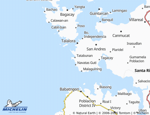 Mappa MICHELIN Tatabunan - ViaMichelin