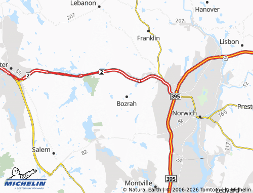 Mappa MICHELIN Bozrah - ViaMichelin