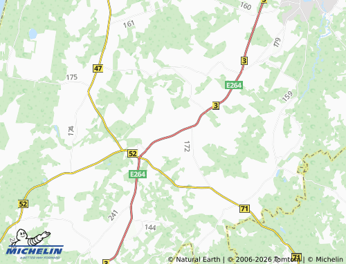Mapa MICHELIN Tilga - ViaMichelin