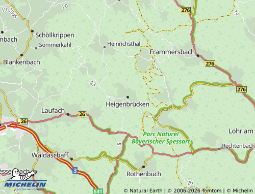 Mappa MICHELIN Heigenbrücken - ViaMichelin