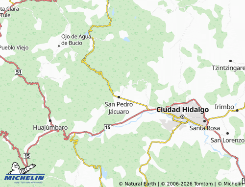Mapa MICHELIN El Salto - ViaMichelin