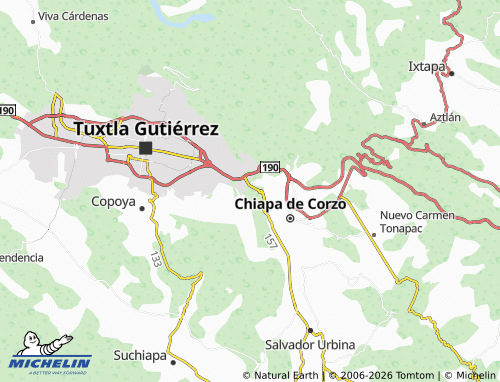 Mappa MICHELIN El Diamante, Zona Galáctica - ViaMichelin