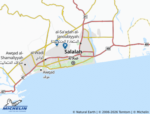 Mappa MICHELIN al-Ribat - ViaMichelin