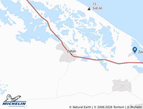 MICHELIN Zaltan map - ViaMichelin