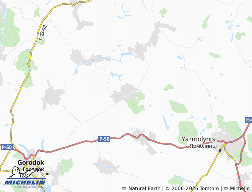 Carte MICHELIN Pidlisnyi Oleksynets - ViaMichelin
