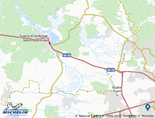 MICHELIN Yamel'nia map - ViaMichelin