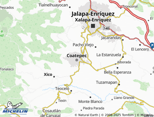 Mappa MICHELIN Centro - ViaMichelin