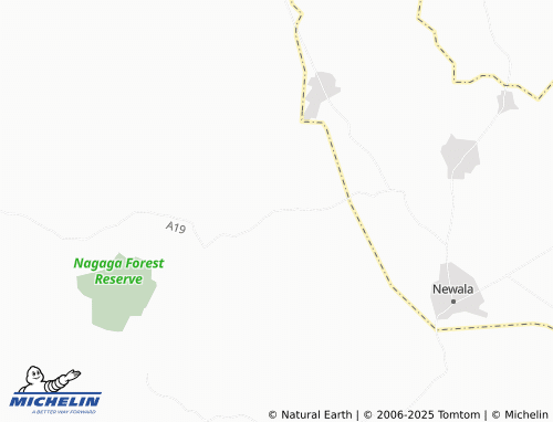 MICHELIN Mtesa map - ViaMichelin
