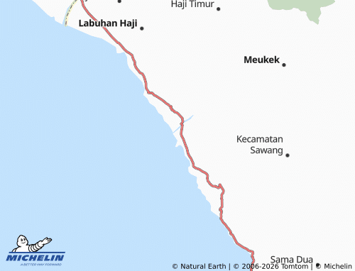 Mapa MICHELIN Aron Tunggai - ViaMichelin