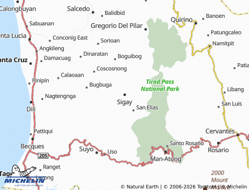 MICHELIN Sigay map - ViaMichelin