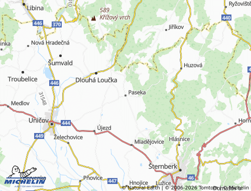 Mappa MICHELIN Paseka - ViaMichelin