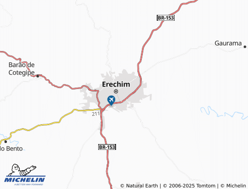 MICHELIN Bela Vista map - ViaMichelin