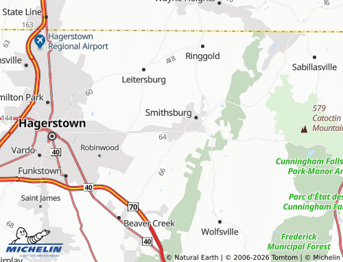 Mappa MICHELIN Cavetown - ViaMichelin