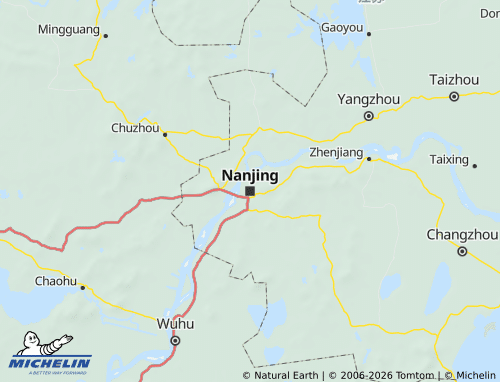 Mapa MICHELIN Jiangsu - ViaMichelin