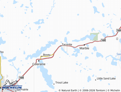 Carte MICHELIN Taconite - ViaMichelin