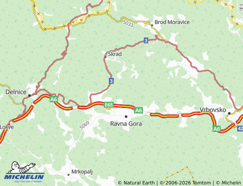 Mapa MICHELIN Hlevci - ViaMichelin
