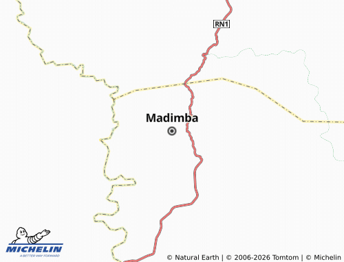 Mappa MICHELIN Madimba - ViaMichelin
