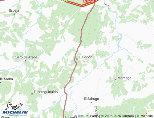 MICHELIN El Bodón map - ViaMichelin