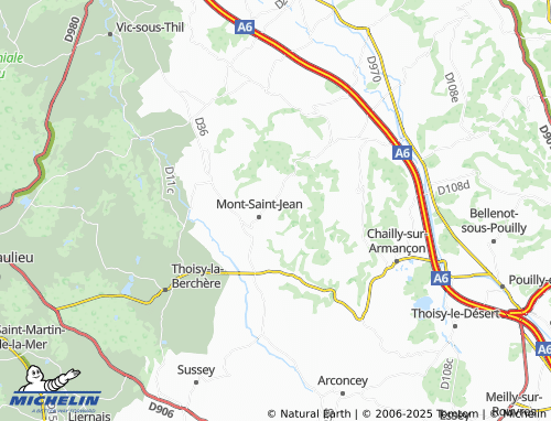 Carte MICHELIN Montberthault - ViaMichelin
