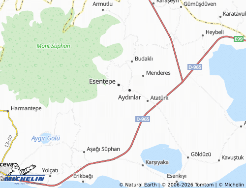 MICHELIN İsmet Paşa map - ViaMichelin