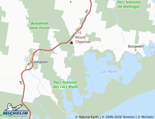Mapa MICHELIN Mayers Flat - ViaMichelin