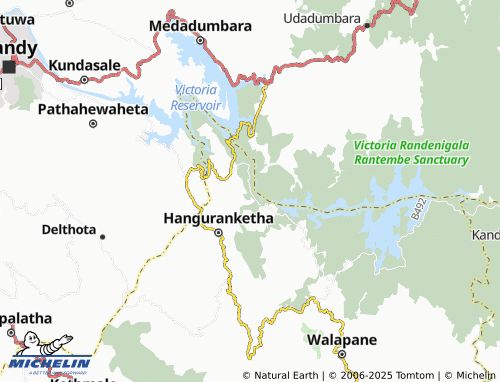 MICHELIN Hakuruthale map - ViaMichelin